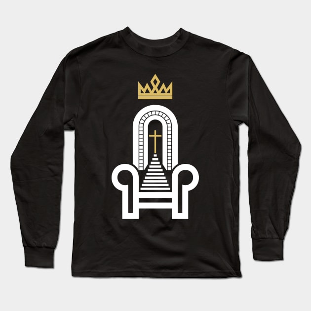 Throne of the Lord and Savior Jesus Christ. Long Sleeve T-Shirt by Reformer